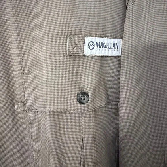 Magellan Men’s Long Sleeve Fish Gear Shirt size 3XL - Picture 2 of 5